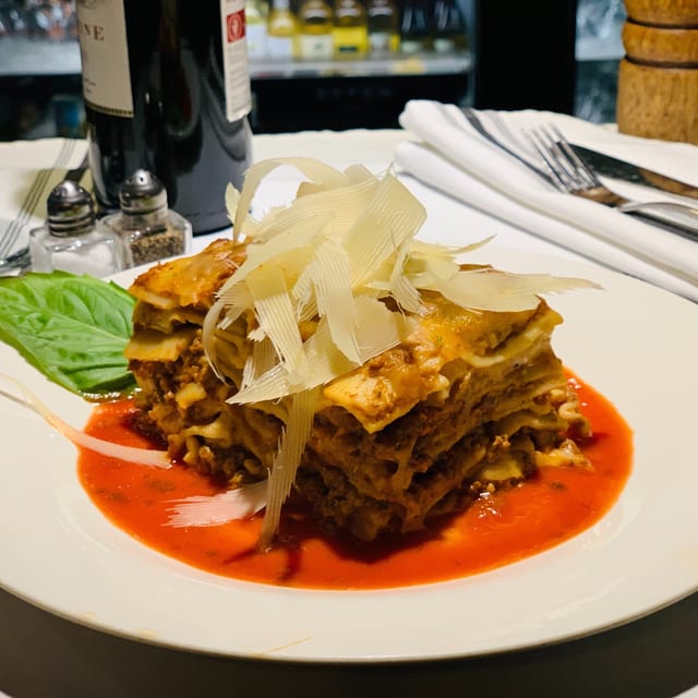 Beef Lasagna.