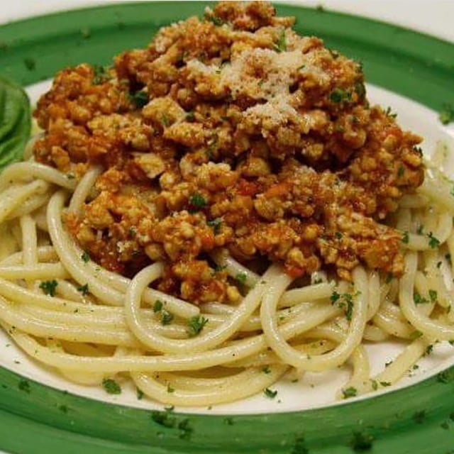 Bucatini Chicken Ragu.