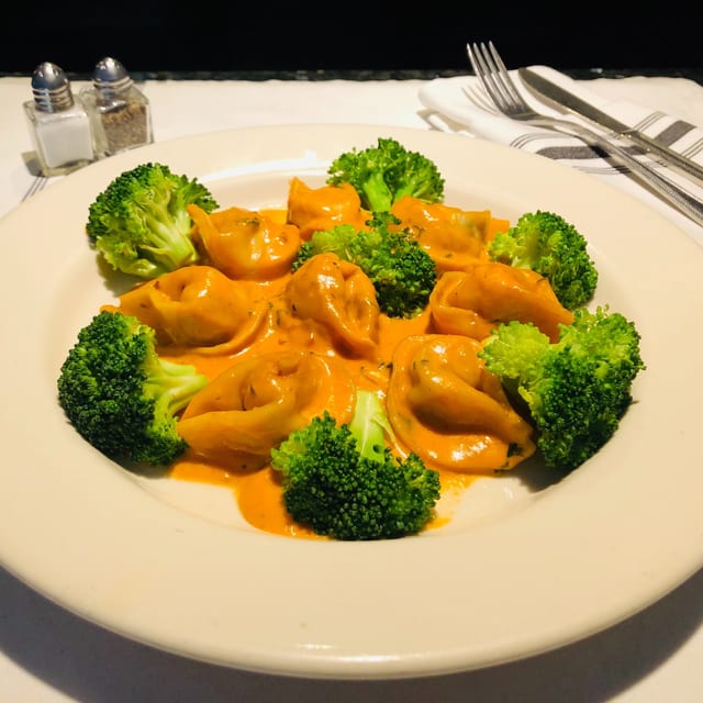 Salmon Tortelloni.