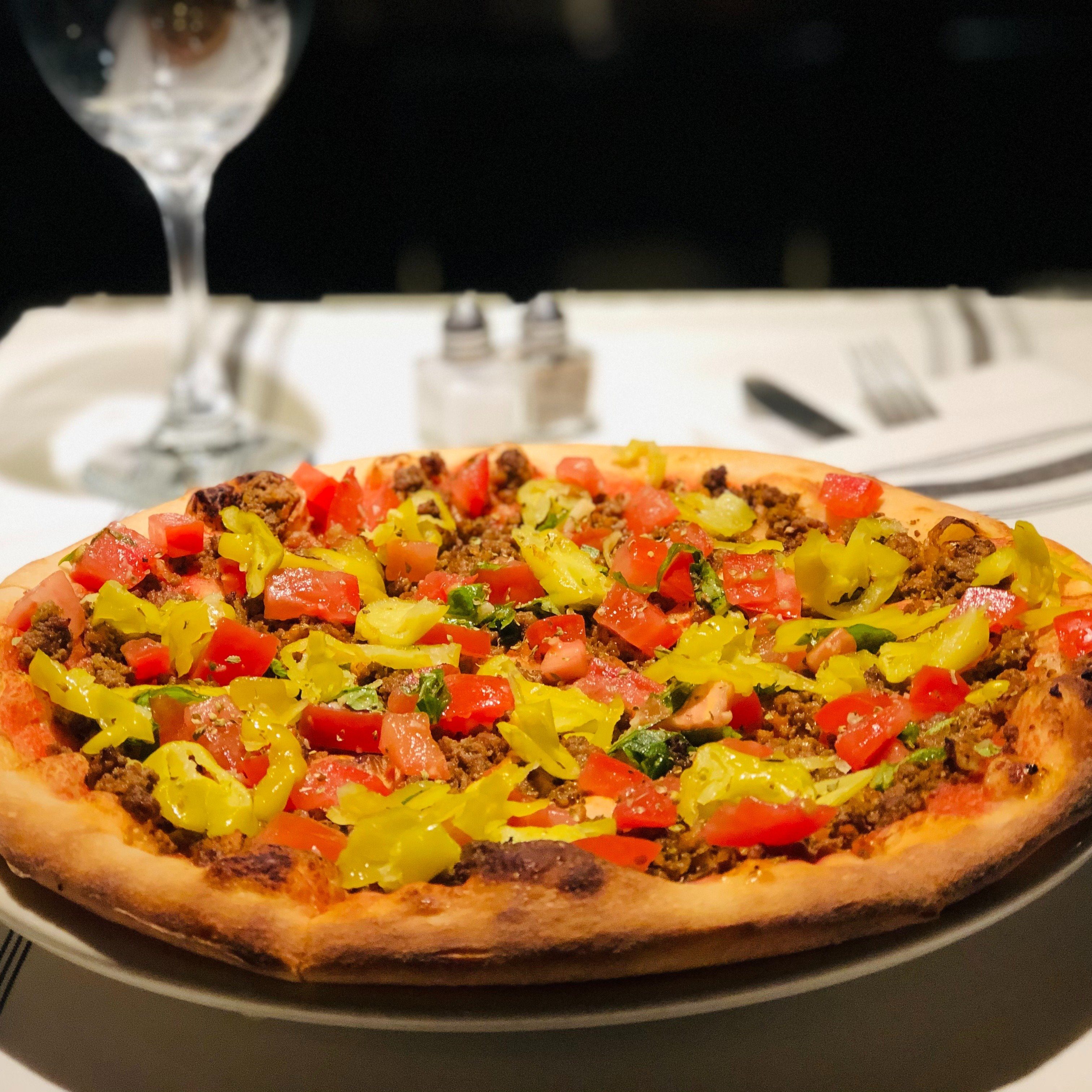 Beef Bolognese Pizza | 18".