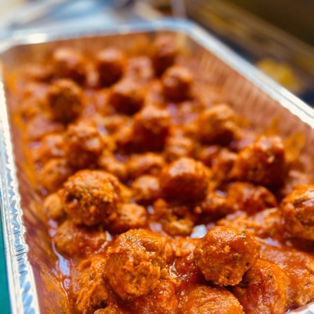 Homemade Meatballs.