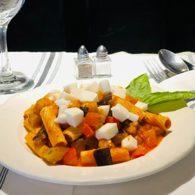 Rigatoni Eggplant.