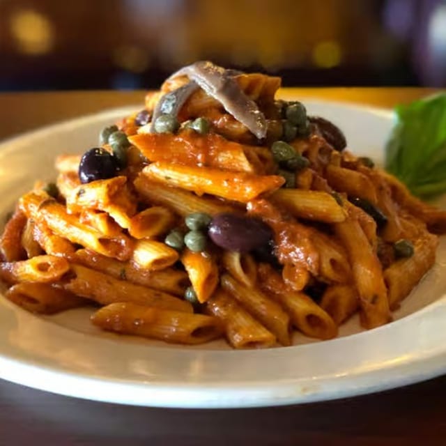 Penne Puttanesca.