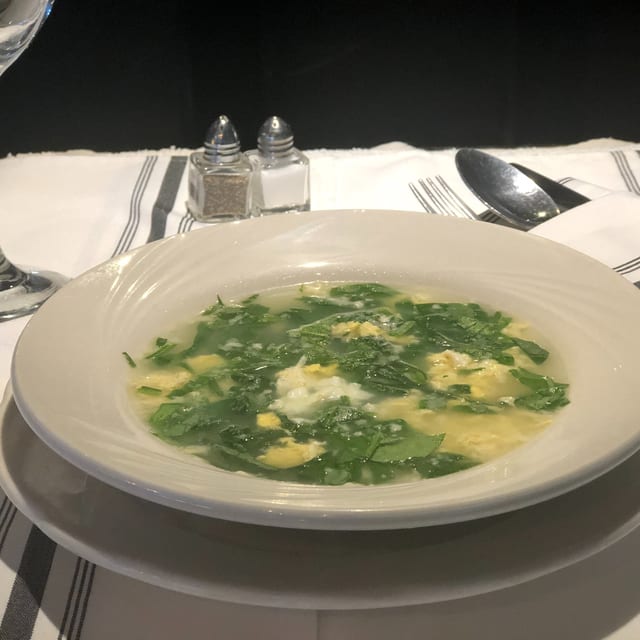 Stracciatella Soup.